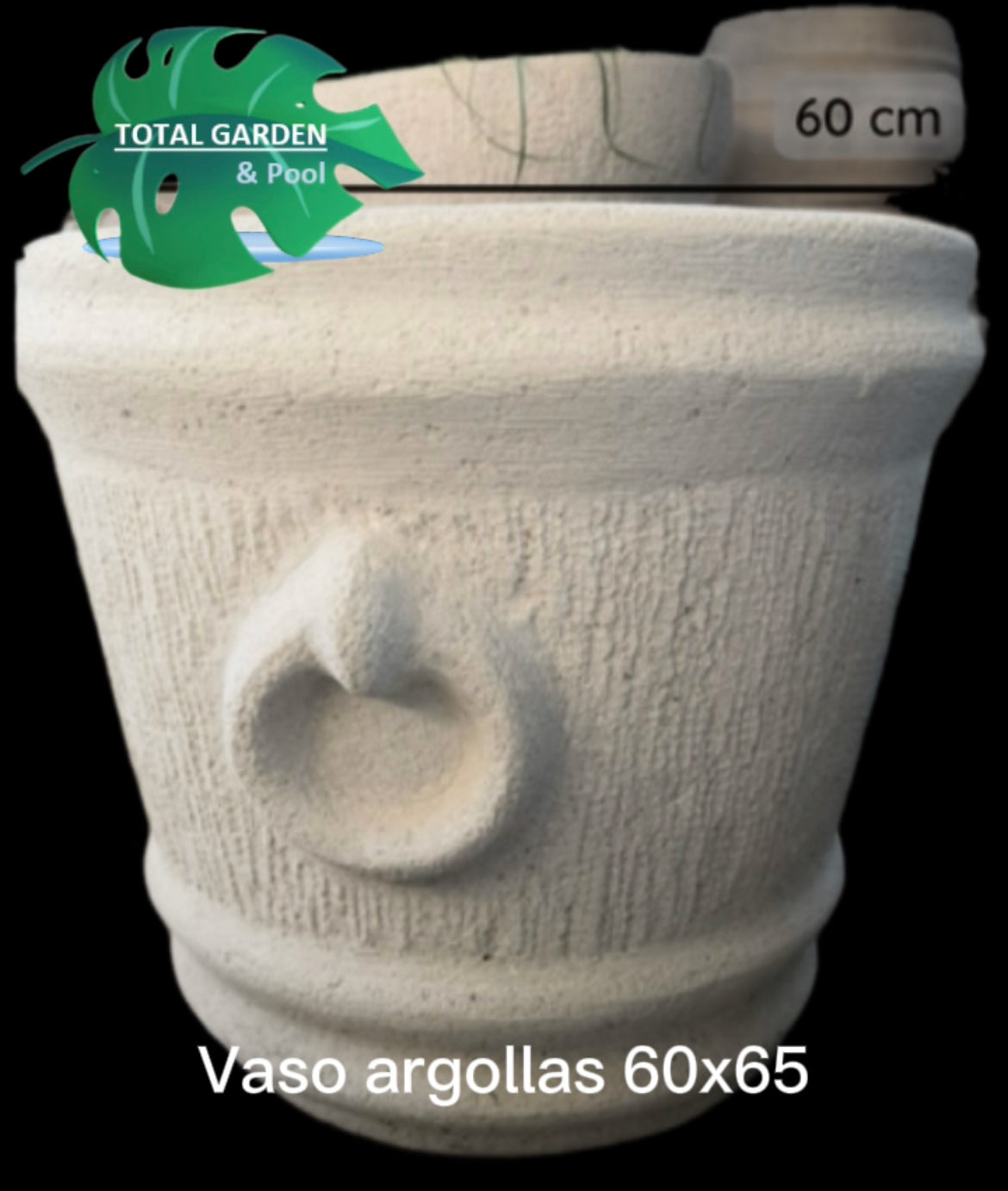 Macetas Cemento Blanco