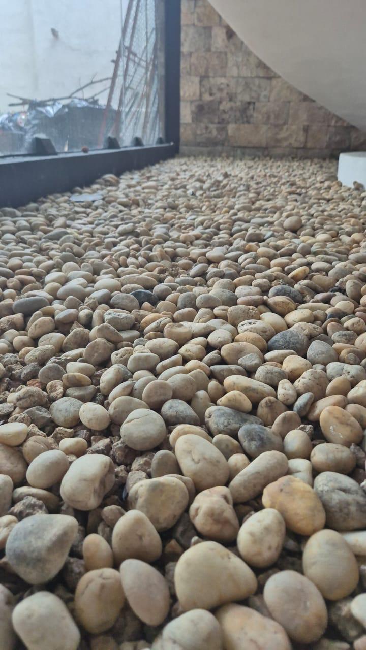 Piedra de rio beige