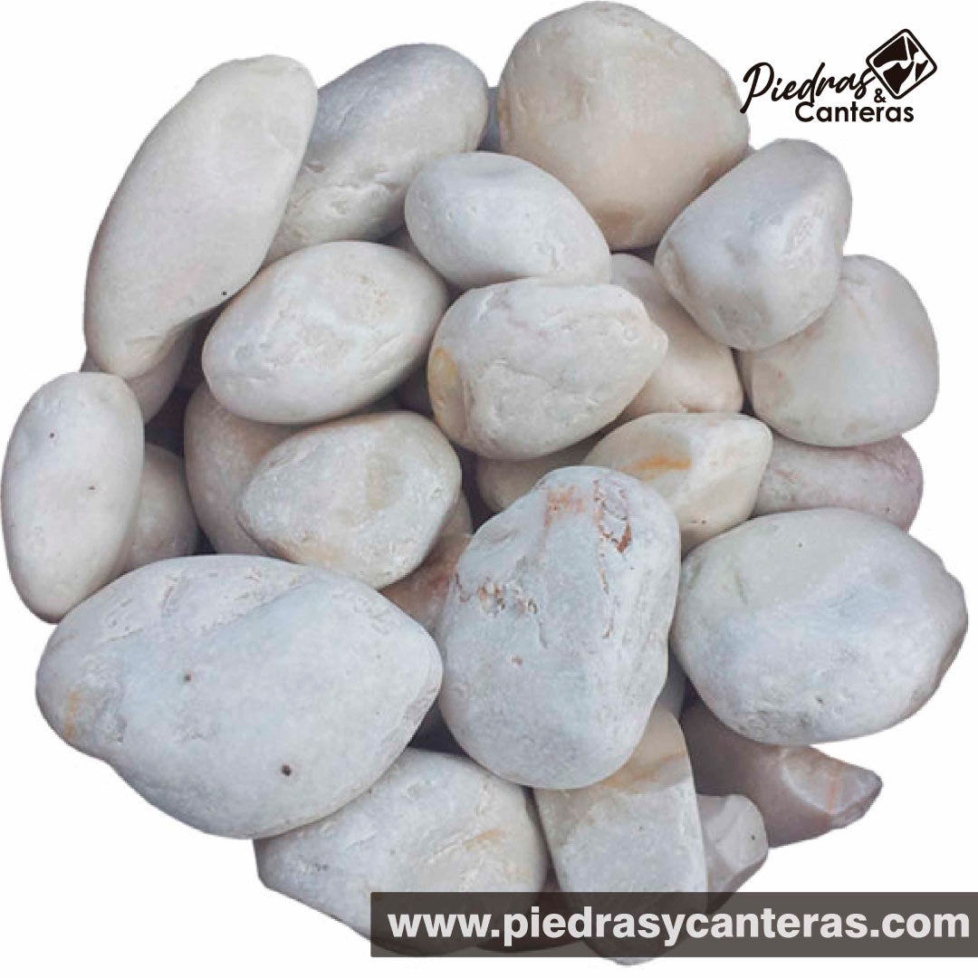 Piedra marmol blanca