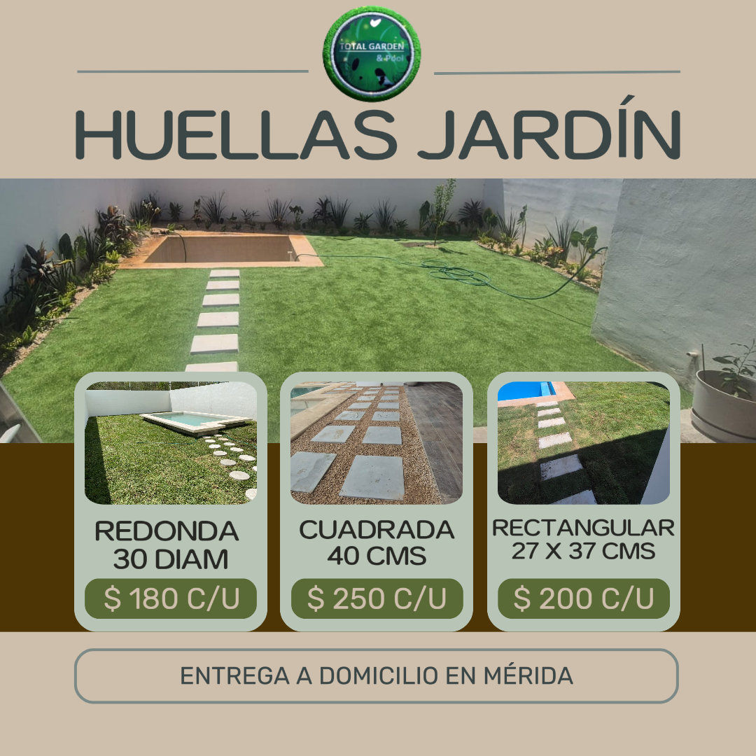 huella 27 x 37 rectangular de cemento blanco