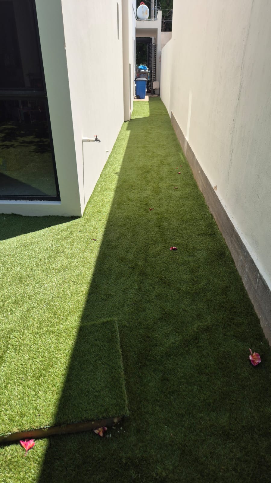 Pasto sintético de 25mm´con instalación