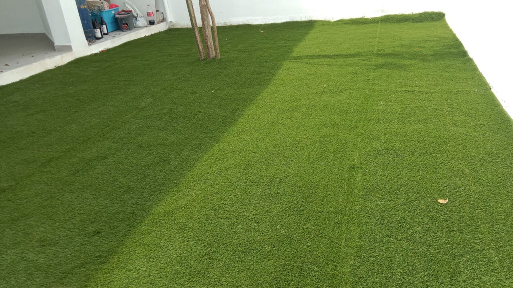 Pasto sintético de 25mm´con instalación