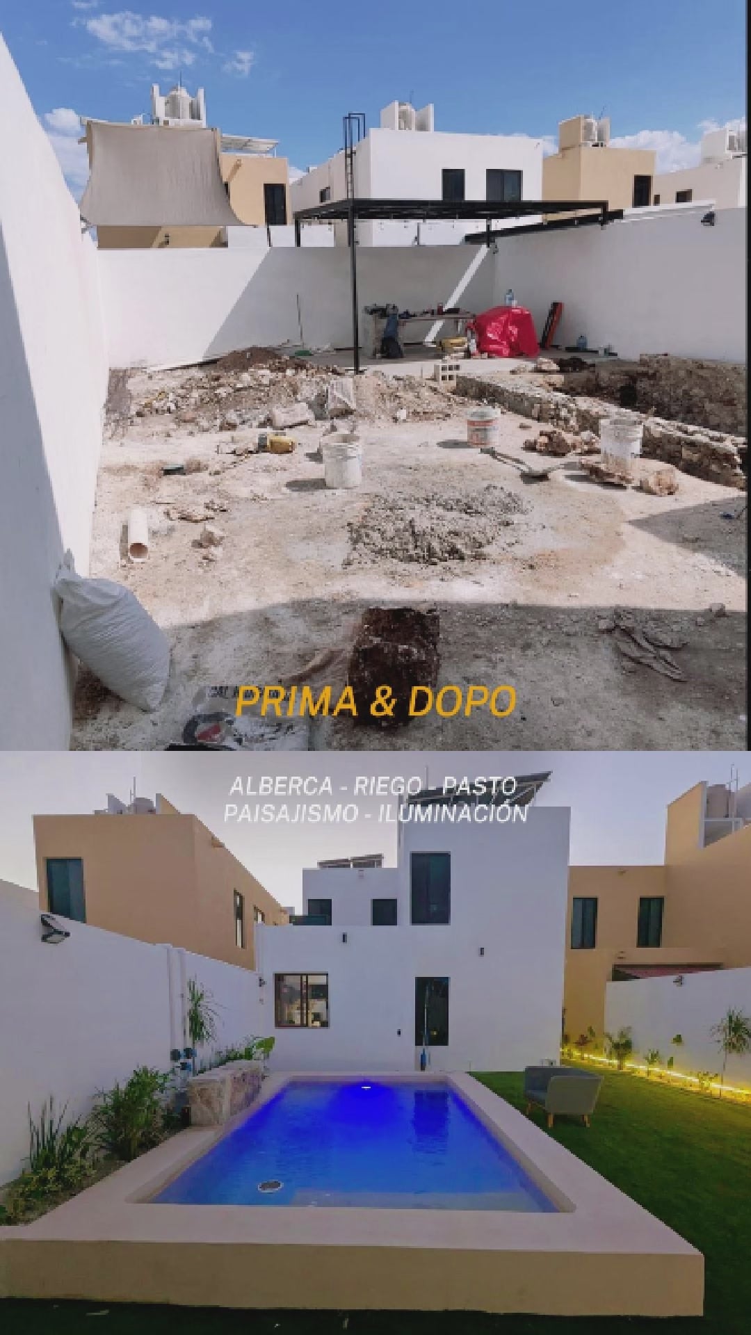 Albercas y fuentes