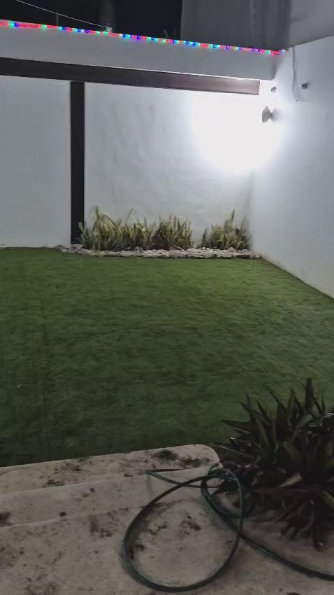 Pasto sintético de 30mm con instalación